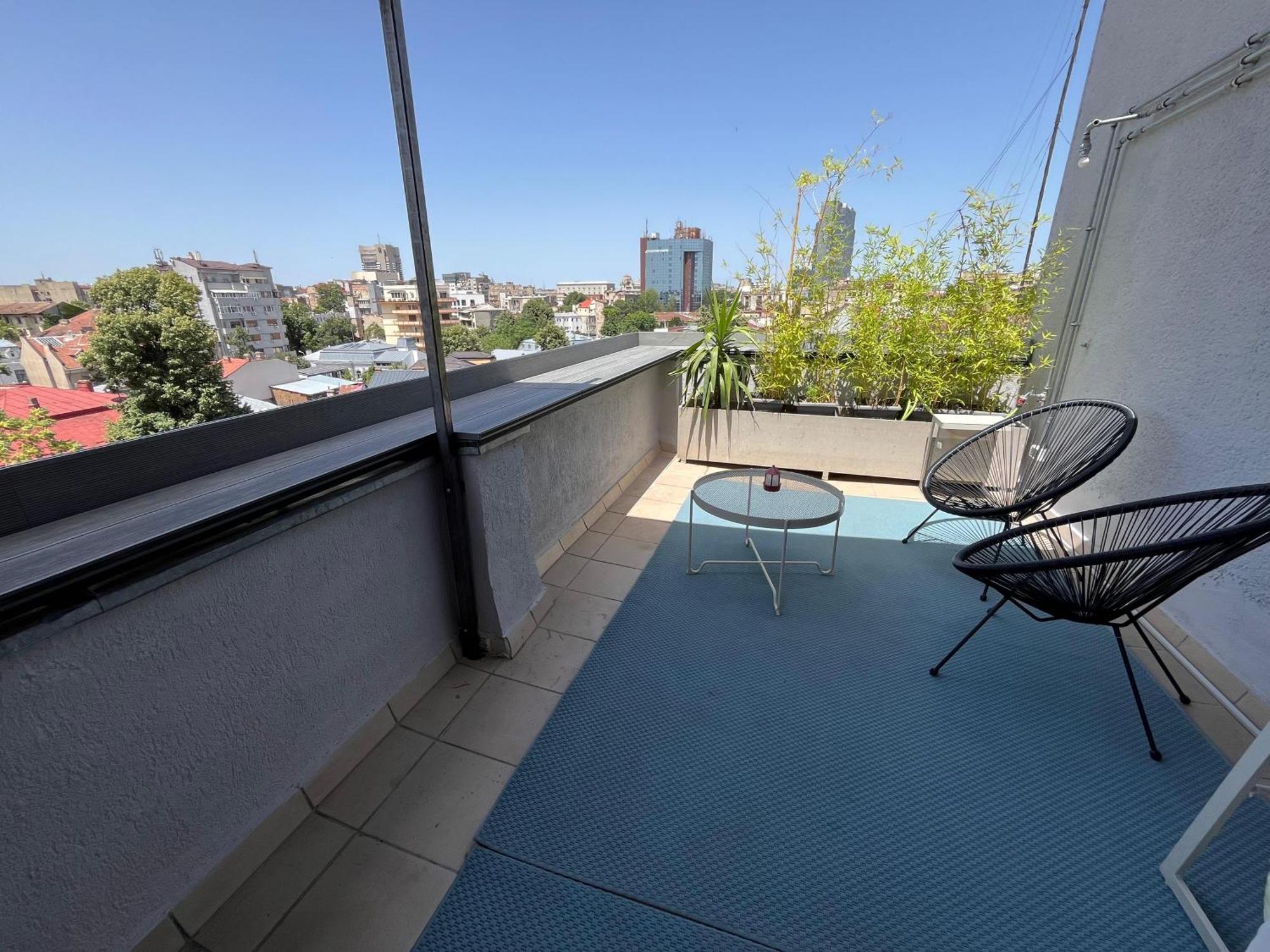 Terrace View Downtown Studio Букурещ Екстериор снимка