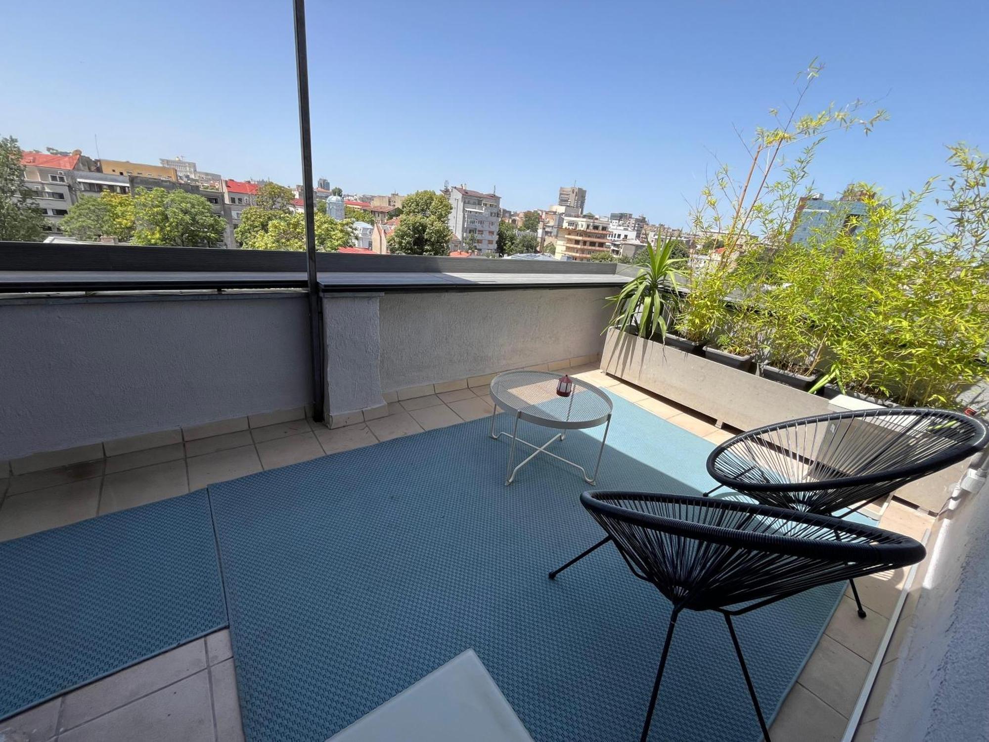 Terrace View Downtown Studio Букурещ Екстериор снимка
