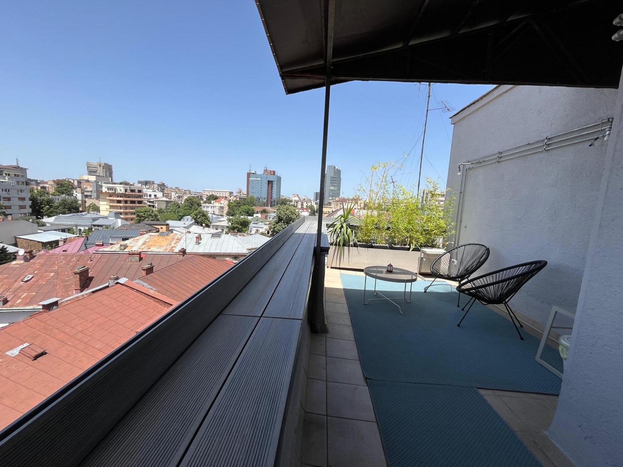 Terrace View Downtown Studio Букурещ Екстериор снимка